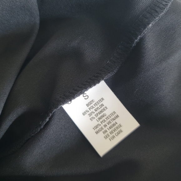 NWT Roz & Ali Eyelet Lace Bell Sleeve Dress Size Small - Picture 9 of 10